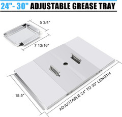 Grill Replacement Parts for Dyna-Glo DGH474CRP DGH483CRP DGH485CRP DGH474CRP-D,