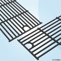 Grill Parts Cooking Grate Heat Plate Fits Charbroil Performance 2 Burner