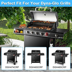 Grill Replacement Parts for Dyna-Glo DGH474CRP DGH483CRP DGH485CRP DGH474CRP-D,