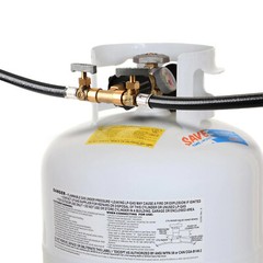 5 Feet 2 Ways Y Splitter CGA Propane Converter Adapter Hose for QCC1 20lbs Tank