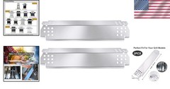Superior Heat Retention Stainless Steel Grill Shields – Fits Nexgrill Models