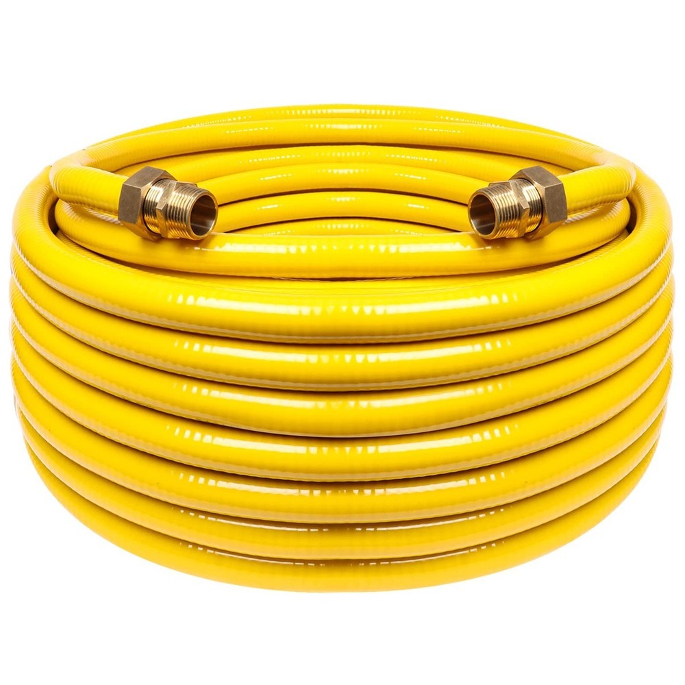 Grehitk 70Ft 3/4 Flexible Gas Line Csst Corrugated Stainless Steel Tubing Pipe