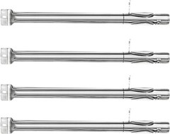 15 3/8″ Stainless Steel Tube Burner 4-Pack for Kenmore & Outdoor Gourmet Grills