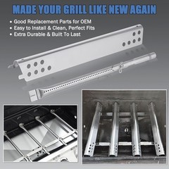 Criditpid Grill Replacement Parts for Charbroil Advantage 4 Burner 463344015, Gr