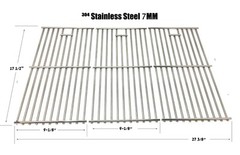 Cooking Grid for Brinkmann 810-1455-S,810-1456-S,810-9419-1,810-9425-W, Set of 3