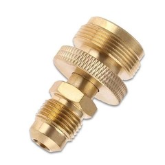 Portable Propane Adapter 3/8″ Male Flare for 1LB Tank Turkey Fryer Burner