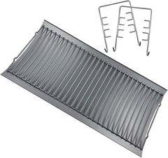 27 Inch Ash Pan Replacement Parts for Char Griller 1224, 1324, 2121, 2222, 2727