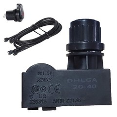GasSaf Electronic Igniter Kit Replacement for Char-Broil, 2 Outlet, 2 Outlet