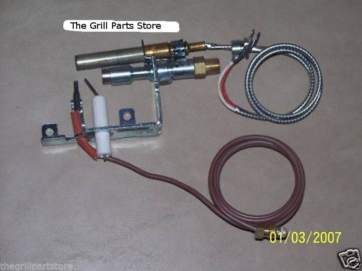 Remote Vent Free Gas Log ODS Pilot Assembly Natural Gas Course Thermocouple New