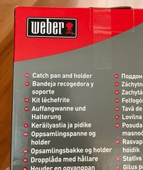 Genuine Weber OEM Catch Pan Holder Kit Grease Drip Tray 7515 – Brand New Sealed