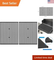 15″ Grill Grates Replace for Broil King 9453-54, 9453-57, 9453-64, 9865-54, 9…