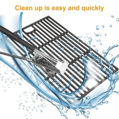 Stainless Steel Grill Parts Kit for 6 Burner Gas Grill – Burners, Heat Plates &
