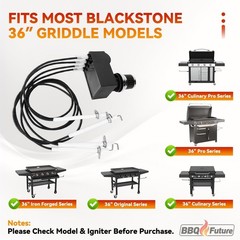 BBQ Future Igniter Kit for Blackstone 36 Inch Griddle Replacement