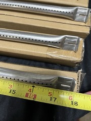 Charbroil Tube Burners Set 5. Part #G321-4C00-W1- See description for details