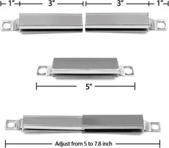 Heat Plate and Burner Replacement Parts for Char Broil TRU Infrared 3 Burner 463