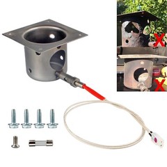 Fire Burn Pot and Hot Rod Igniter for Pit Boss and Traeger Wood Pellet Grills