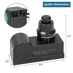 Grimate Grill Igniter Kit Replacement Parts – for Charbroil, Expert Grill,…