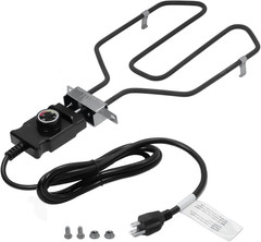 Upgrade 1650W Electric Smoker Heating Element with Adjustable Thermostat Control