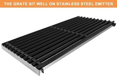 Charbroil Compatible Infrared Emitter Plates 3-Pack – 17″ for Seamless Grilling