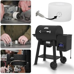Pellet Grill Auger Motor Bushing Replacement for Wood Smoker Feed System 1.5in