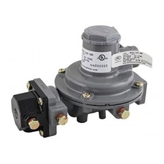 MEC MEGR-1232-BBF 1/4″ FPT X 1/2″ FPT Twin Stage 11″ W.C. Propane Regulator