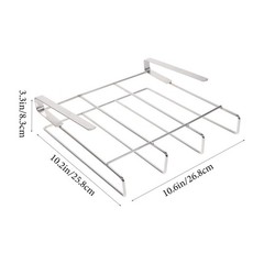 Housoutil Hanging Cutting Board Stand, Stainless Steel Chopping Board Rack, O…