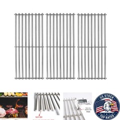 S6505A Stainless Steel Cooking Grid Grates – Set of 3 for Chargriller Grills