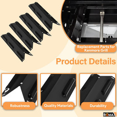 Grill Parts for Kenmore 4 Burner Grill 146.34611410 146.23678310 146.10016510 14