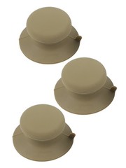 Heat Resistant Silicone Handle with Suction Cup for Pot Lids 3pcs Pack
