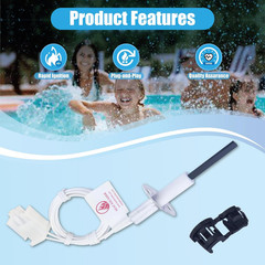 Pool Heater Replacement Kit Silicon Nitride Ignition Rod, Replacement Igniter fo