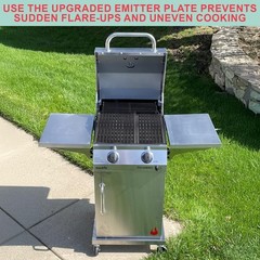 17 Inch G3271000W1 Infrared Grill Grates Emitter Plates For Charbroil