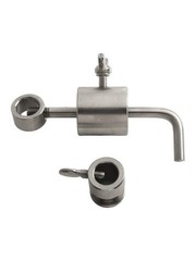 BBQ Oven Balance Skewer BBQ Rod Limiter Rotisserie Stainless Steel Roast Chicken