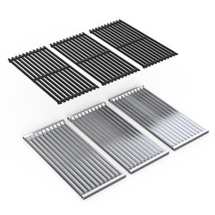 SafBbcue 463242516 Emitter Plate & Grill Grate for Charbroil Commercial Infra…