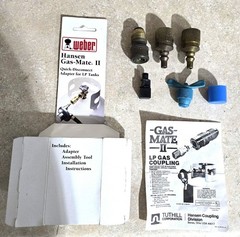 Propane Quick Disconnect Hansen Weber Gas-Mate II Connector LOT