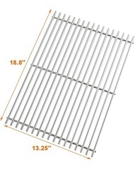 Stainless Steel Cooking Grates for Weber Genesis 300 Series, KitchenAid, Coleman
