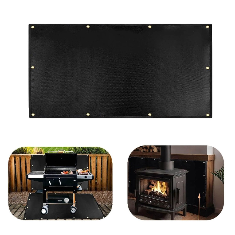 3′ X 4′ Heat Shield for the wall Behind the Grill, Fireproof Heat Shield for …