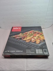 Weber Crafted Flat Top Griddle Model 7672 Select Genesis Spirit Smoker