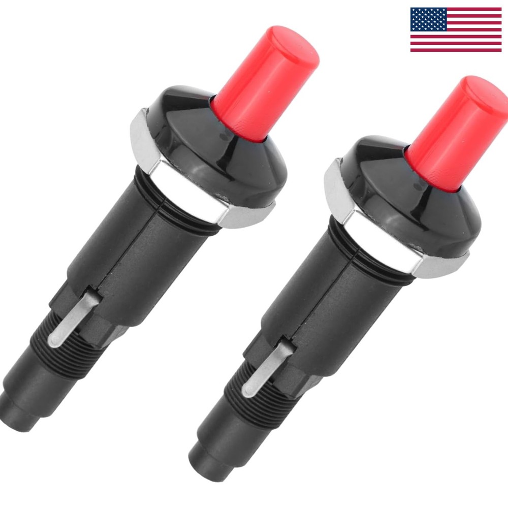 2-Piece Piezo Spark Igniter Set for Effortless BBQ & Kitchen Fires