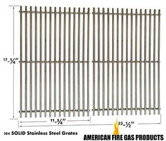 Replacement Steel Grates For 87639, Spirit 300 Gas Model, Set of 2