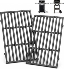 2-Pack Cast Iron Grill Grates for Weber Spirit 200