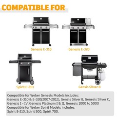 Gas Grill Igniter Kit Replacement Push Button Ignition For Weber Grills 7509
