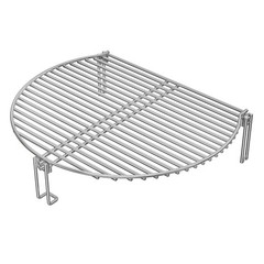 Grill Expander Cooking Grate for Charcoal Kettle Grills – Adds Cooking Surface