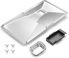 Drip Pan Grease Tray + Liner Replacement for Nexgrill Dyna-Glo Kenmore BHG Grill