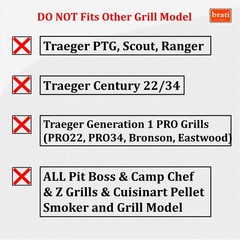Thermocouple Probe Kit Compatible with Traeger Ironwood 650/885 and… Fast Ship