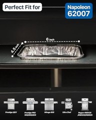 Drip Pans for Napoleon 62007 Grill, Grease Tray Liners for Prestige I 20 Pack