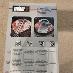 *NEW SEALED* Weber Grills 7403 Char-Baskets for Charcoal Kettle Grill