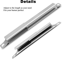 4 Pack 304 Stainless Steel Carryover Tubes – Universal Gas Grill Crossover Tube