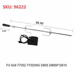 6-Burner Rotisserie Kit