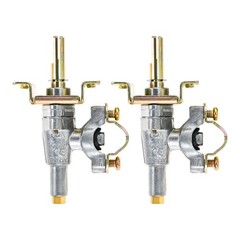 2Pc Gas Burner Control Valve for Blackstone 4-Burner Propane Flat Top Grill 1560