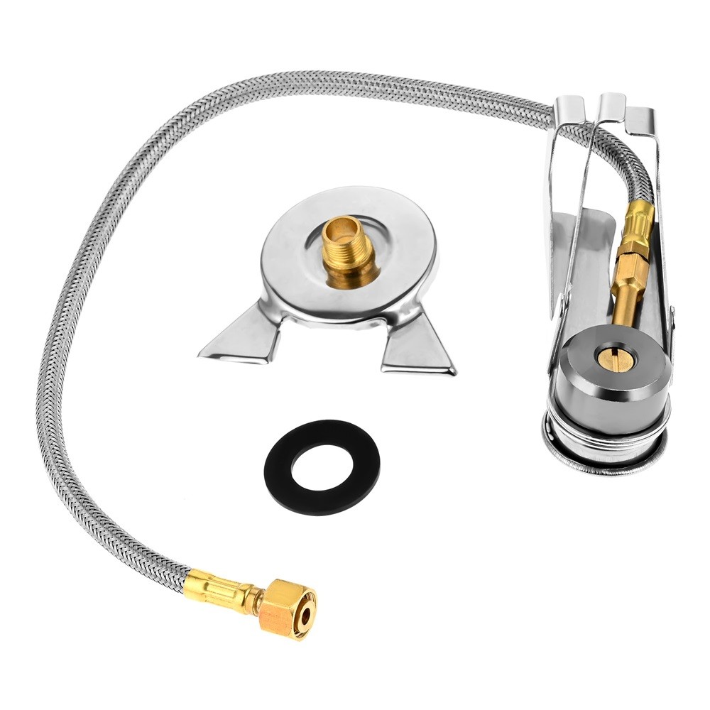 1PC Long Gas Tank Adapter Gas Stove Adapter Hose Camping Stove Burner Converter